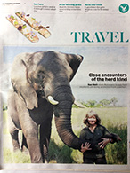 The Independent on Sunday - Botswana: A trunk call for elephant conservation - 14th September 2014 