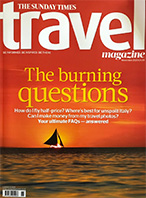 Sunday Times Travel Magazine - How to choose the perfect safari - November 2020